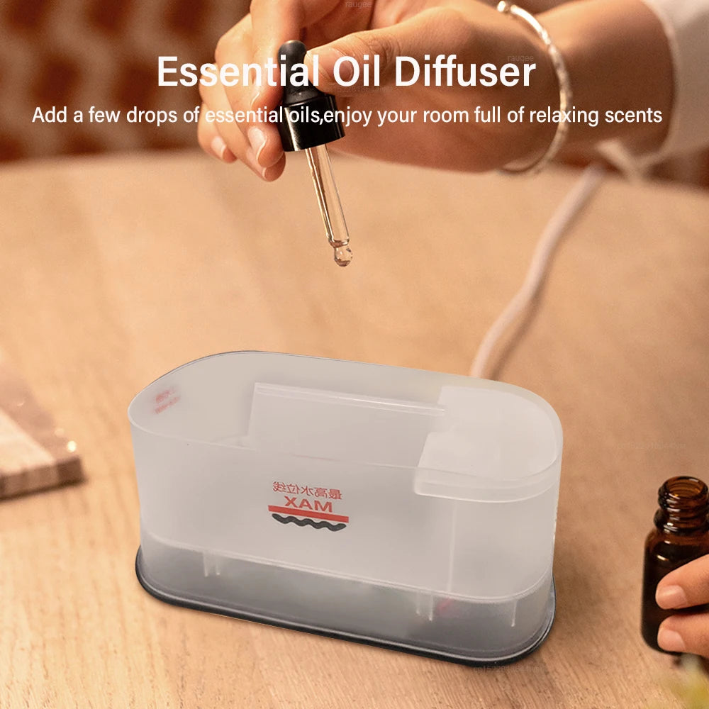 Flame Effect Aroma Diffuser — 3D Fire Humidifier & Essential Oil Diffuser
